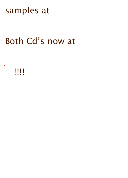 samples at 
www.reverbnation.com/jasonjeffriesandthetalltrees
Both Cd’s now at 
www.cdbaby.com/Artist/JasonJeffriesAndTheTaLLtrEEs!!!!